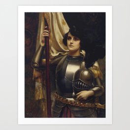 Harold Piffard Joan Of Arc Art Print