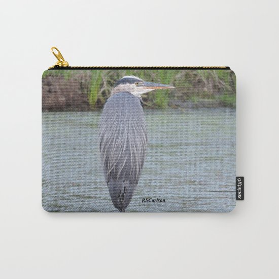 Blue Heron at Hillsboro Pond Carry-All Pouch