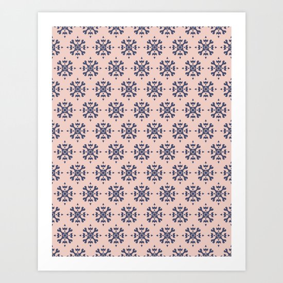 Romantic Azulejos Art Print