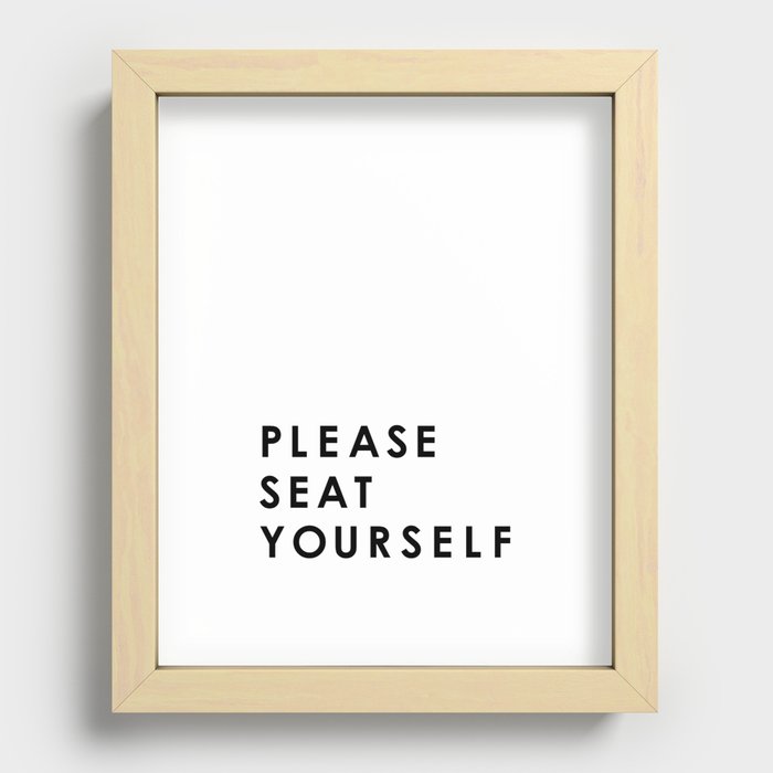 Recessed Framed Print