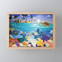 Cayman Islands Reef Adventure Framed Mini Art Print