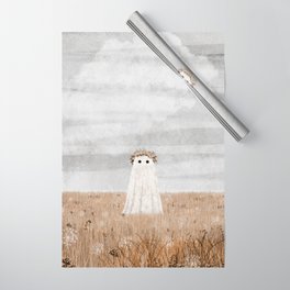 There's a Ghost in the Meadow Wrapping Paper