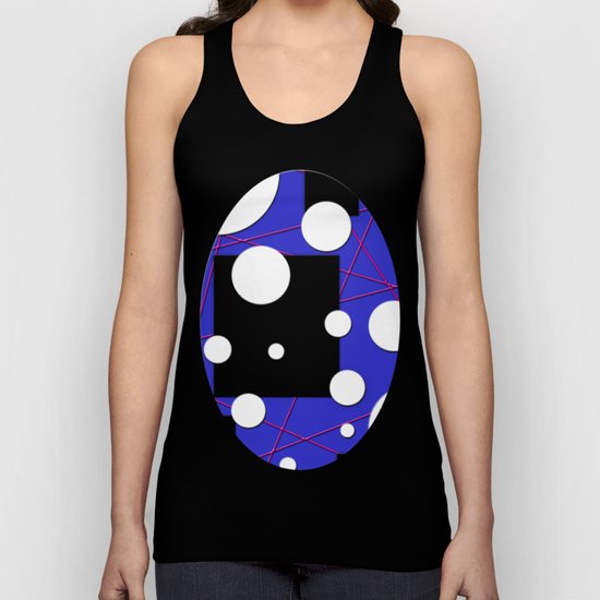 Geo Shape Play Unisex Tank Top