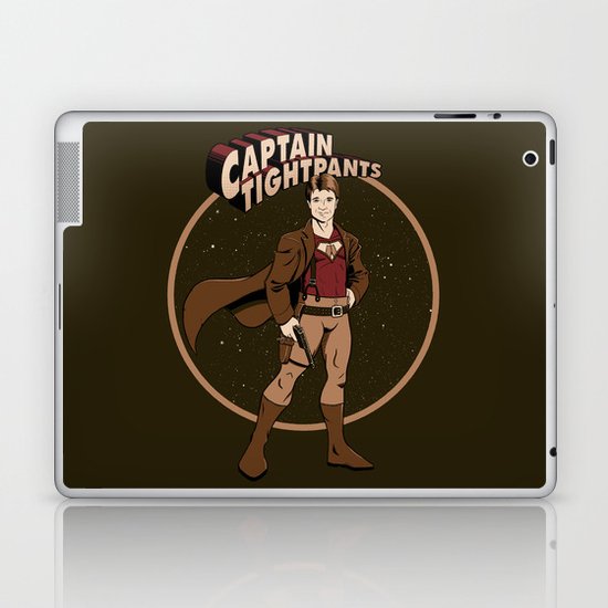 Captain Tightpants Laptop & iPad Skin