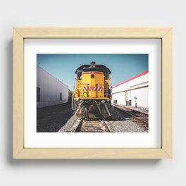 Train Recessed Framed Print