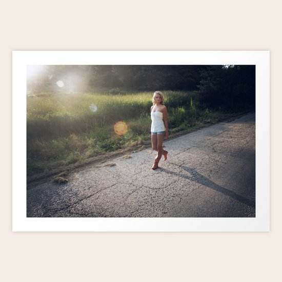 The Backroads Art Print