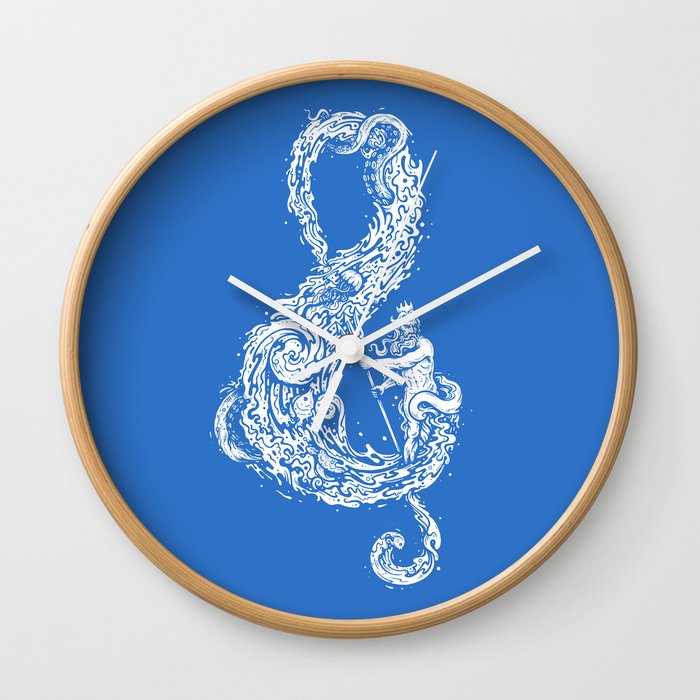 Sound of the Ocean Wall Clock