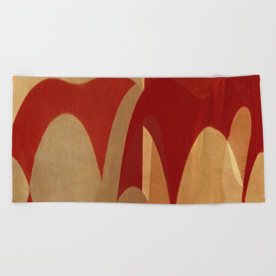 Two Horses Beach Towel