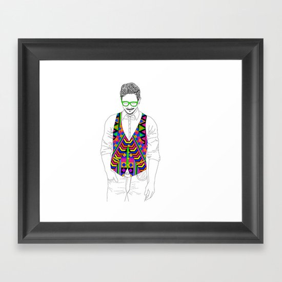 NEON Framed Art Print