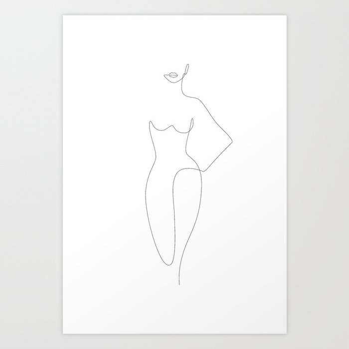 Posture Pose Art Print