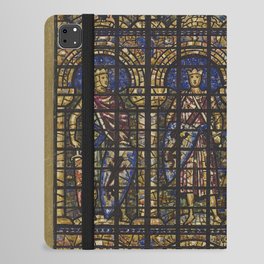 William Blake Stained Glass Window Design iPad Folio Case