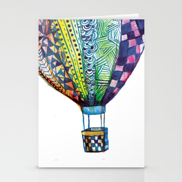 Hot Air Balloon Stationery Cards