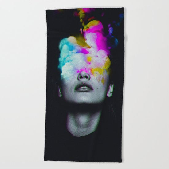 Lucide Beach Towel