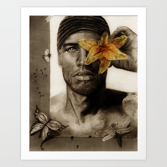 The Bait Art Print