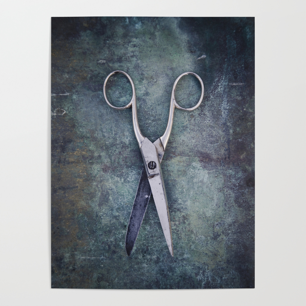 Scissors Poster by mariaheyens