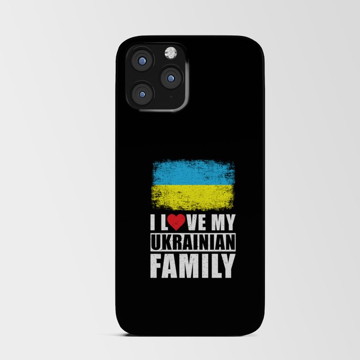 Ukrainian Family iPhone Card Case