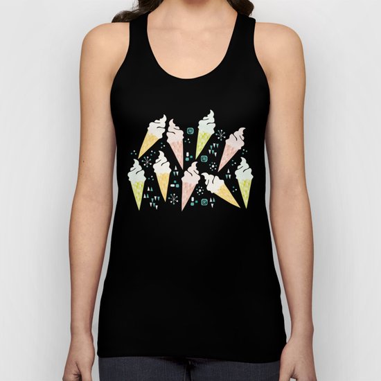 Ice Cream Cones Unisex Tank Top