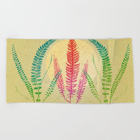 botanic garden Beach Towel
