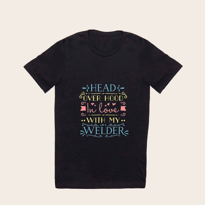 welder wife t shirts