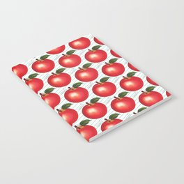 Apple Pattern - Ruled Notebook