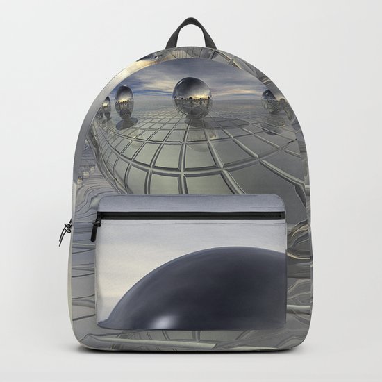 Reflecting 3D Spheres Backpack