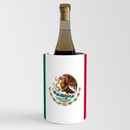 Mexican flag of Mexico Wine Chiller