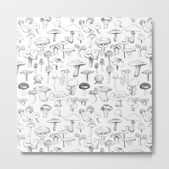 The mushroom gang Metal Print