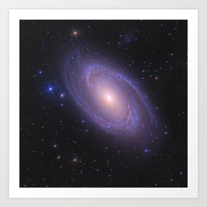 Spiral Galaxy Space Image Art Print