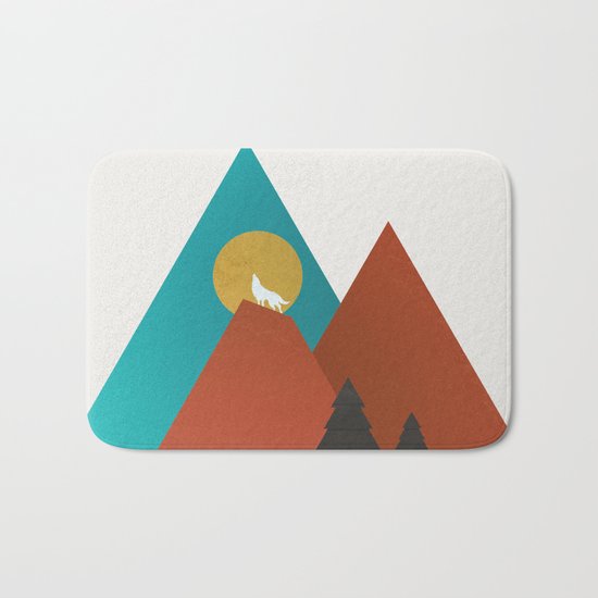 Tipi by the River Bath Mat