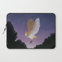 Flight - Owl Illustration Laptop Sleeve
