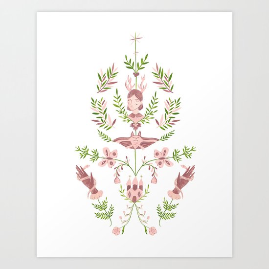 Family Tree Art Print