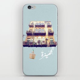 Flying Basket - Beirut iPhone Skin
