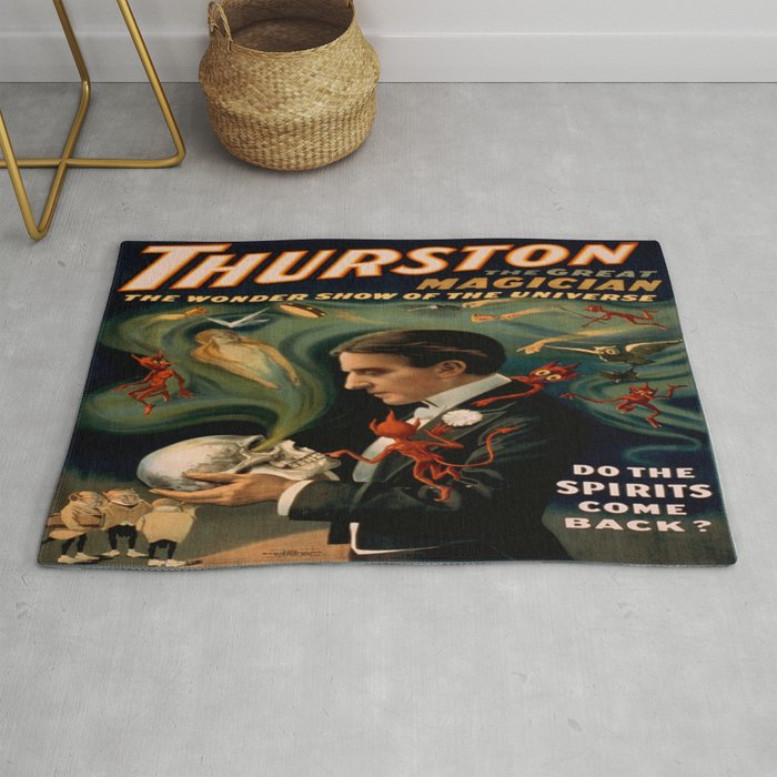 Vintage poster - Thurston the Magician Rug