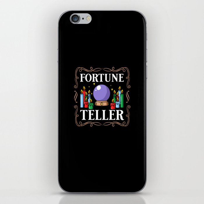 Fortune Telling Paper Cards Crystal Ball iPhone Skin