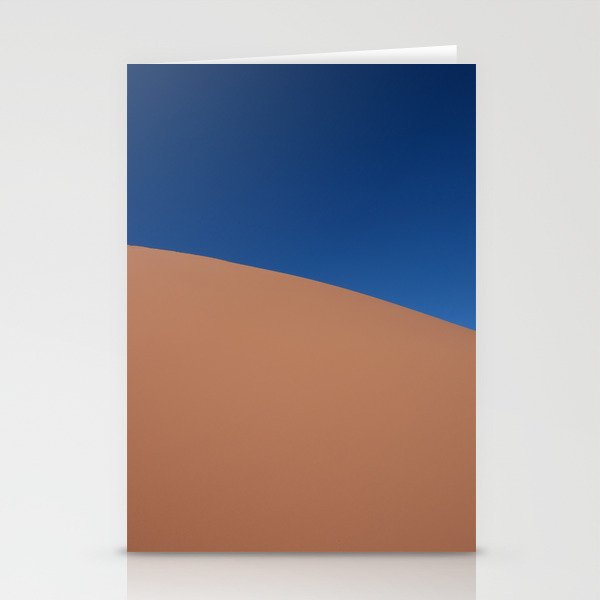 Minimalistic Sand Dunes Stationery Cards