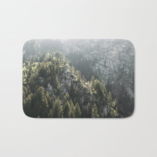 Mountain Lights - Landscape Photography Bath Mat