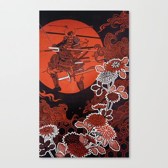 Setsuna - split second Canvas Print