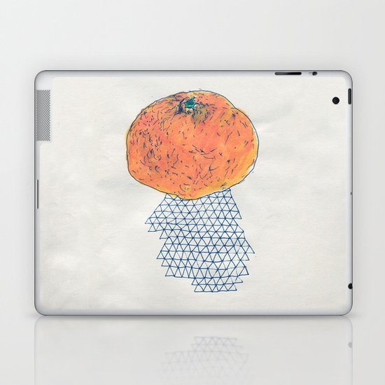 orange Laptop & iPad Skin