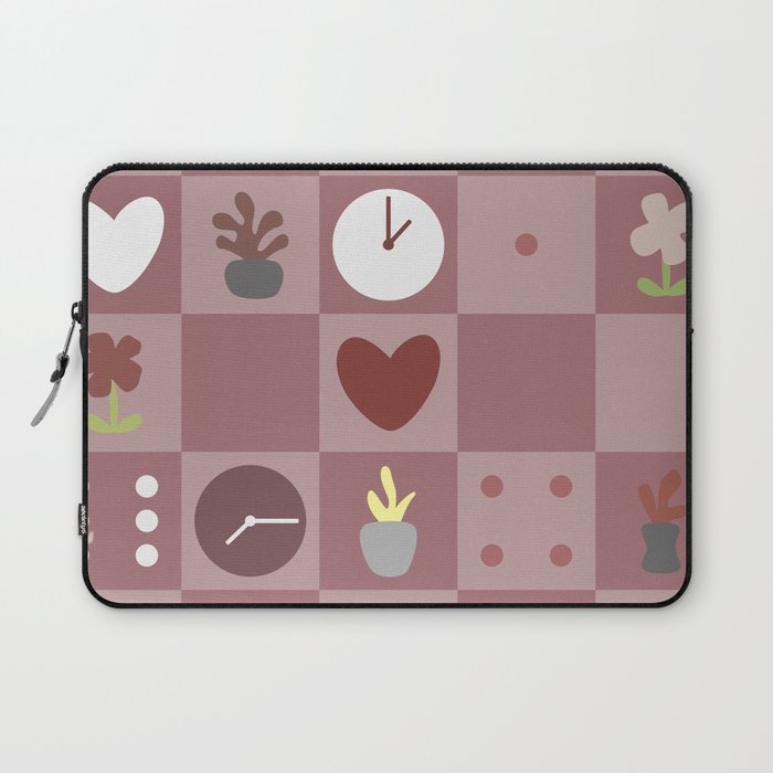 Color object checkerboard collection 21 Laptop Sleeve