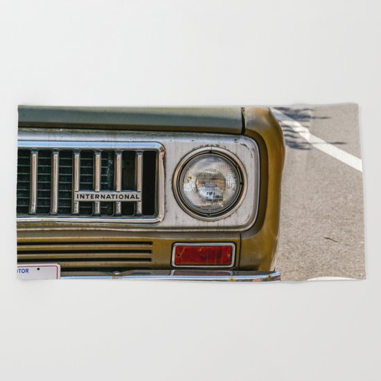 Vintage International Beach Towel
