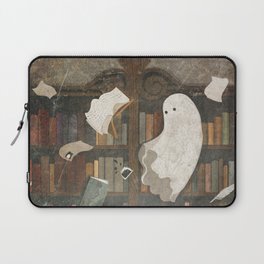 There's a Poltergeist in the Library Again... Laptop Sleeve