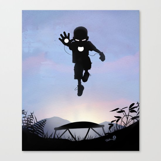 Iron Kid Canvas Print