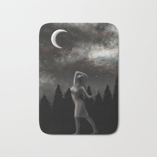 Dancing Under the Moonlight Bath Mat