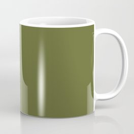 Dark Terrarium Moss Green Fashion Color Trends Spring Summer 2019 Coffee Mug
