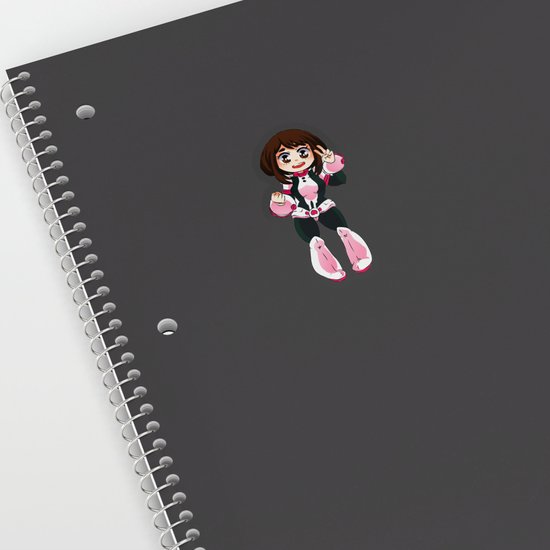 Uraraka Chibi Sticker By Zelmawonderland Society6