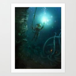The Abyss Art Print