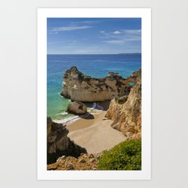 Prainha beach, Algarve, Portugal Art Print