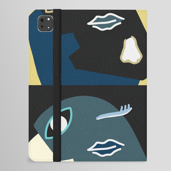 When I'm lost in thought patchwork 2 iPad Folio Case