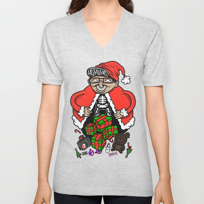 2012 Holiday Collaboration with Michael Shantz V Neck T Shirt