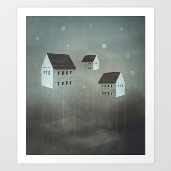 the architecture of dreams Art Print